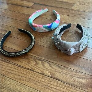 Set of Three Stylish Women’s Headbands